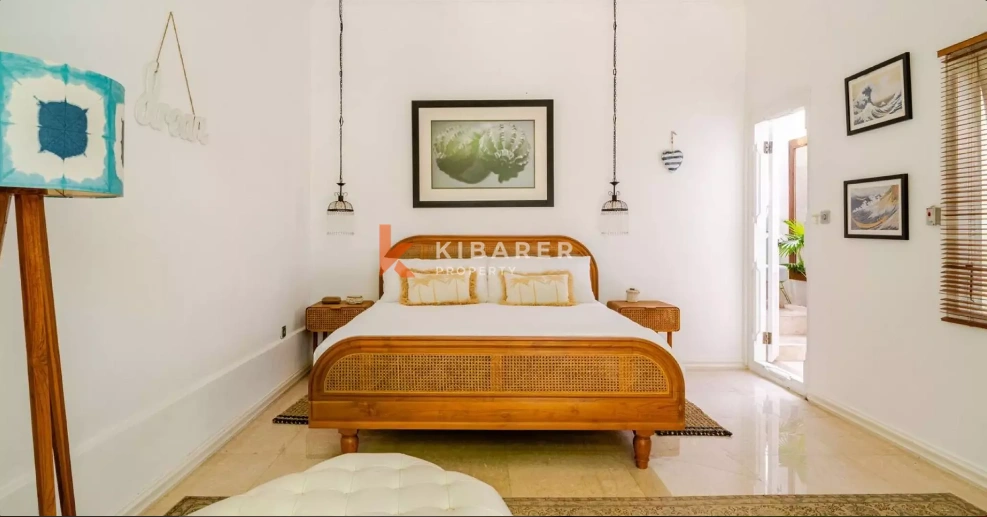 Relaxing Tropical Two Bedroom Villa with Garden Paradise in Umalas, 2-bed villa for rent in Seminyak – photo 6 of 15