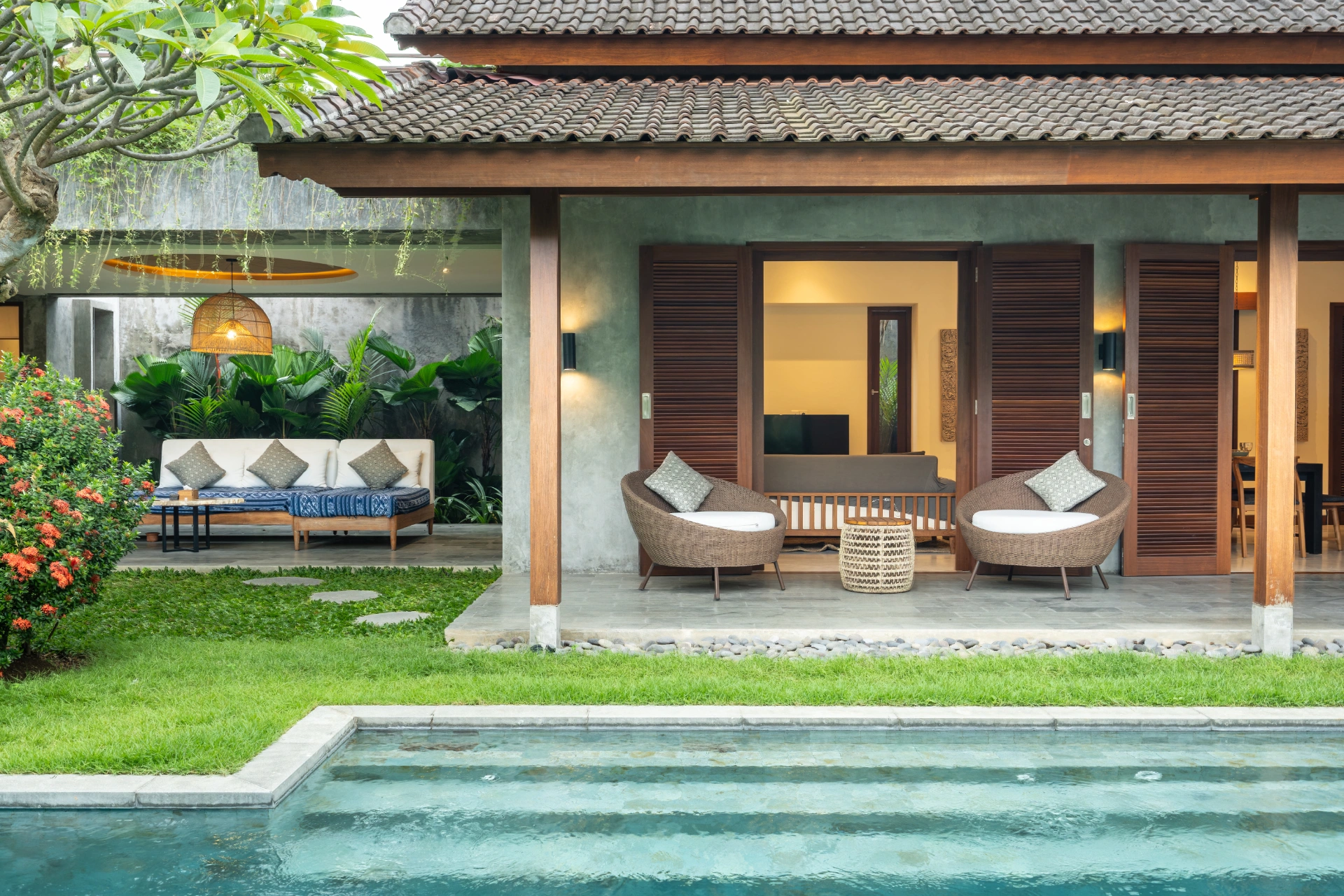 Just Residence - 3BR Landscaped Pool Villa & Nature Views, 3-bed villa for rent in Canggu – photo 8 of 15
