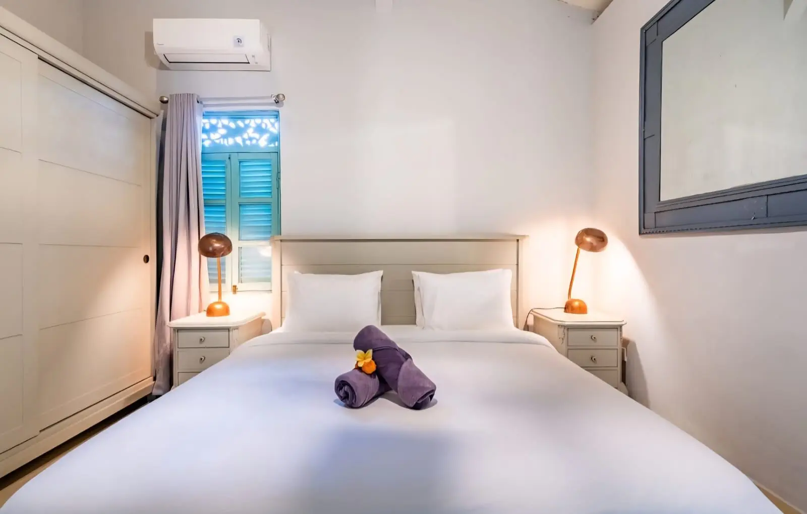 Villa Plum – White Vintage Style 3-Bedroom Villa in Babakan Canggu, 3-bed villa for rent in Canggu – photo 12 of 15