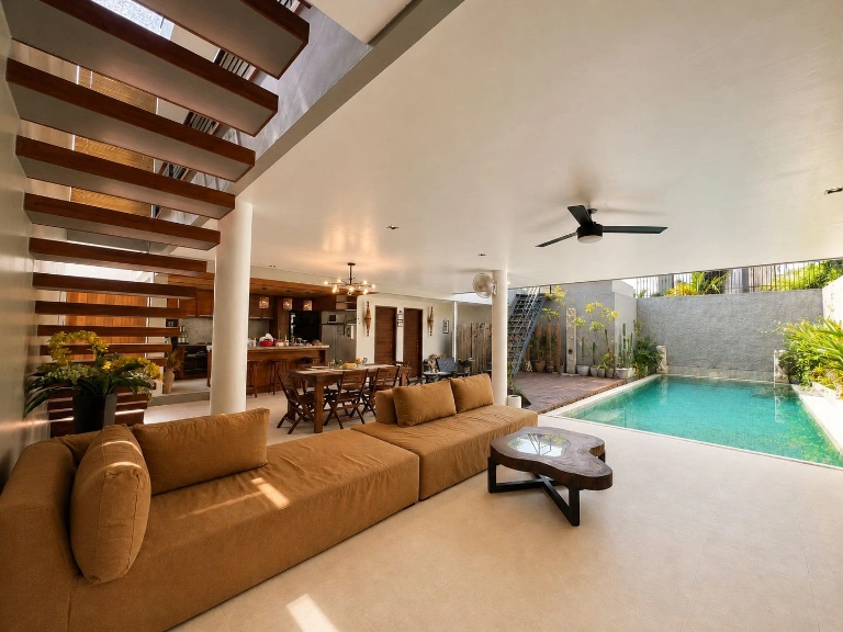 Modern Tropical 2 Bedroom Villa in Prime Umalas, 2-bed villa for rent in Canggu – photo 2 of 15
