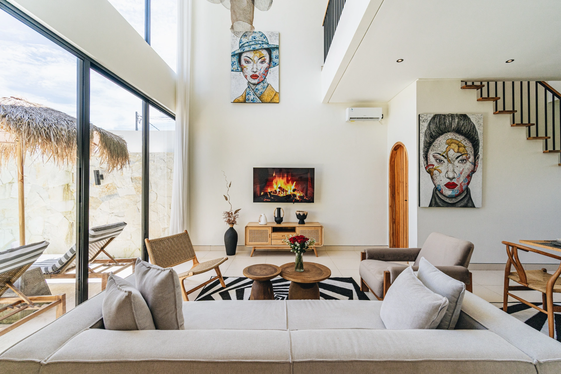 Stylish 2BR Private Pool Villa • 5 Min to Batu Bolong Beach, 2-bed villa for rent in Canggu – photo 15 of 15