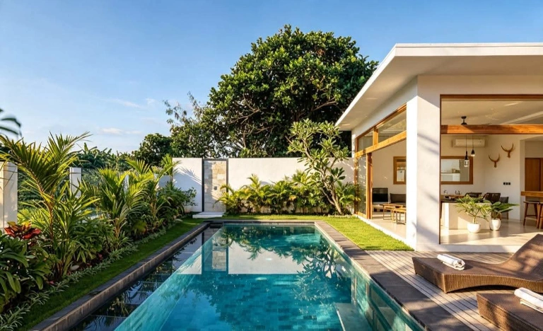 Villa For Rent 3 Bed In Tumbak Bayuh,Badung Bali, 3-bed villa for rent in Pererenan – photo 7 of 11