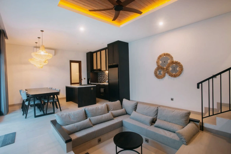 2 Bedroom Villa Fully Furnished in Tumbakbayuh Pererenan, 3-bed villa for rent in Pererenan – photo 3 of 15