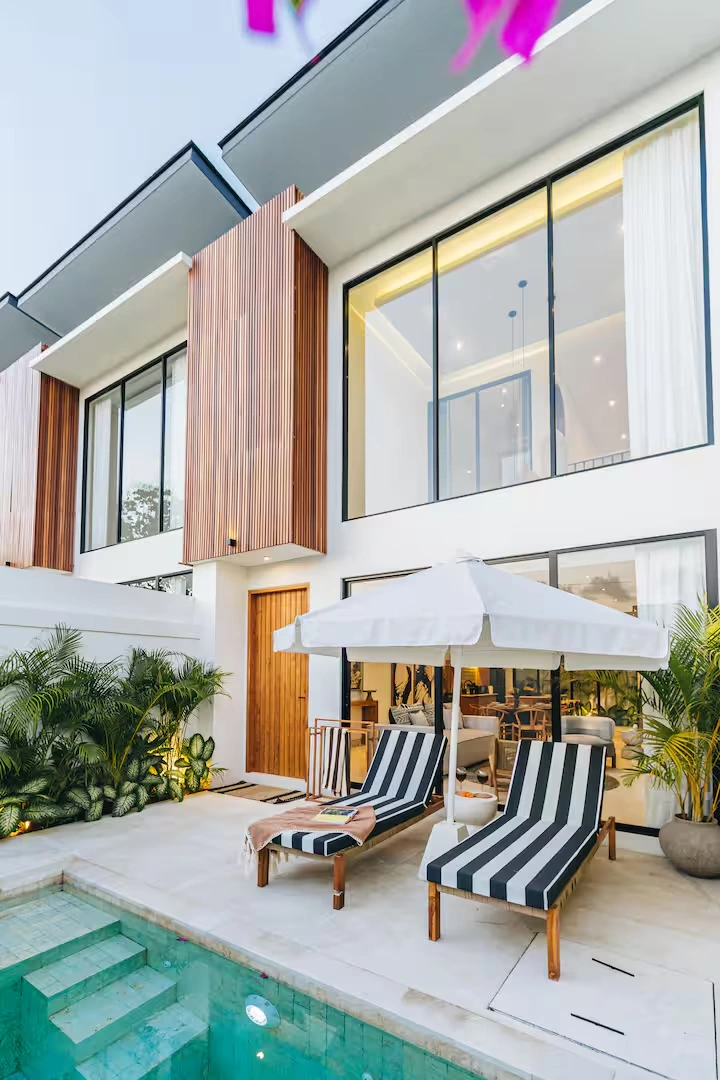 Villa Santai Santai - Chic & Cozy 2BR Private Pool Villa in Prime Canggu, 2-bed villa for rent in Canggu – photo 8 of 14