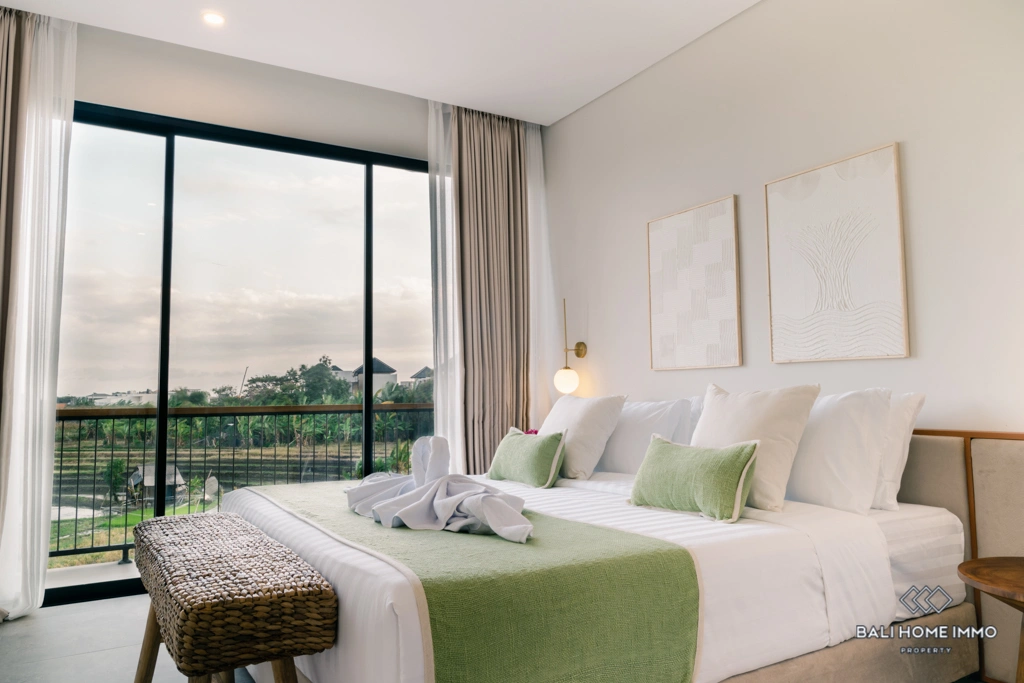 Brand new 2 Bedroom Villa with rice field view in Batu Bolong Canggu, 2-bed villa for rent in Canggu – photo 12 of 13