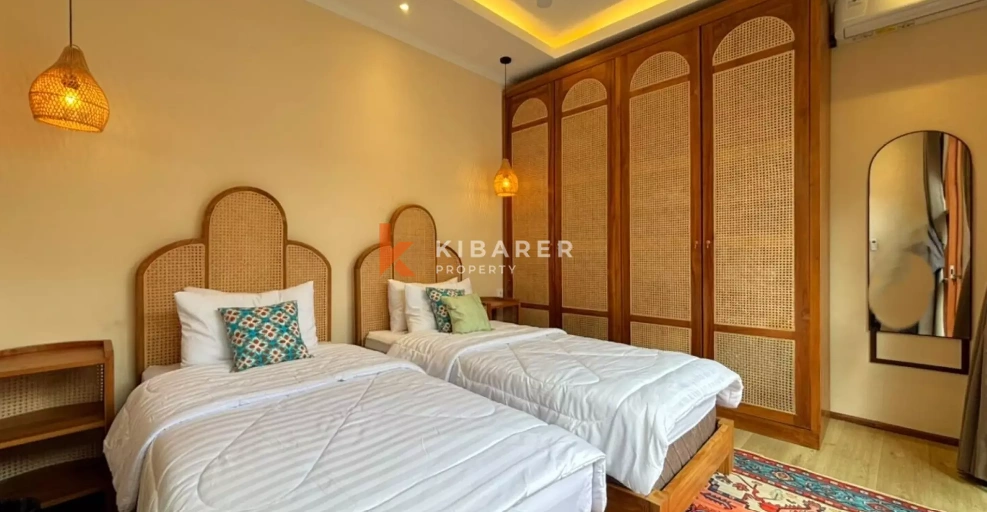 Contemporary Mediterranean 3BR Villa in Ungasan, 3-bed villa for rent in Uluwatu – photo 5 of 15