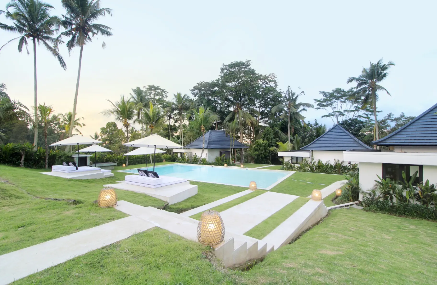 Puri Hijau 3 BR Villa with Jungle and River View, 3-bed villa for rent in Ubud – photo 2 of 15