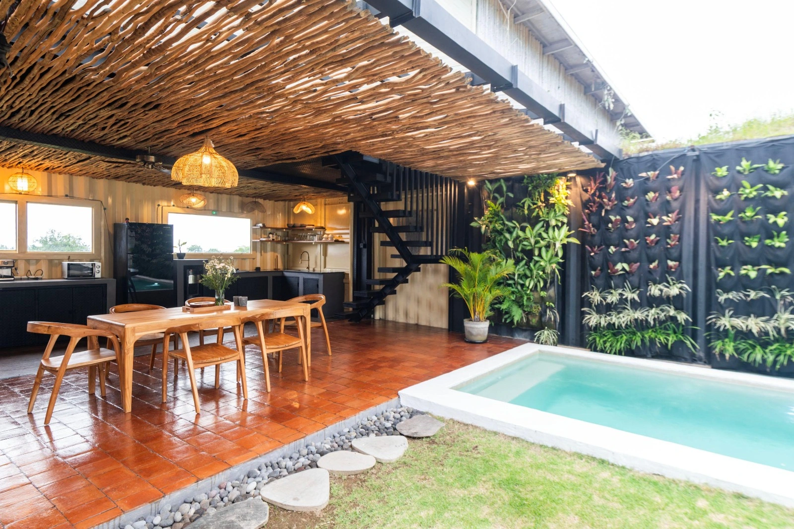 Urban Villa - Rice Field View - Pangkung Tibah - Kedungu, 3-bed villa for rent in Tabanan – photo 5 of 15