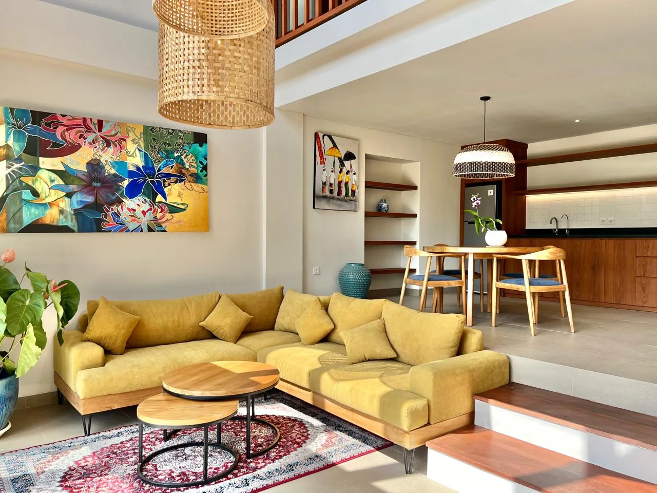 Ridgeline 1BR Villa w/ Rooftop Patio and River Views, 1-bed villa for rent in Ubud – photo 5 of 15