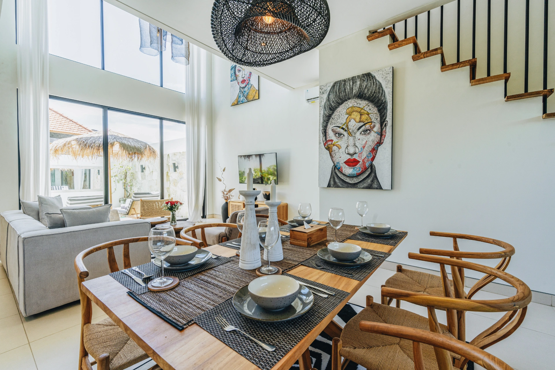 Stylish 2BR Private Pool Villa • 5 Min to Batu Bolong Beach, 2-bed villa for rent in Canggu – photo 9 of 15