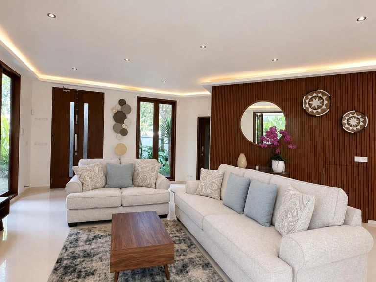 Beautiful 4-Bedroom Villa Sanctuary — Perfect for Family Living in North Canggu, 4-bed villa for rent in Canggu – photo 8 of 15