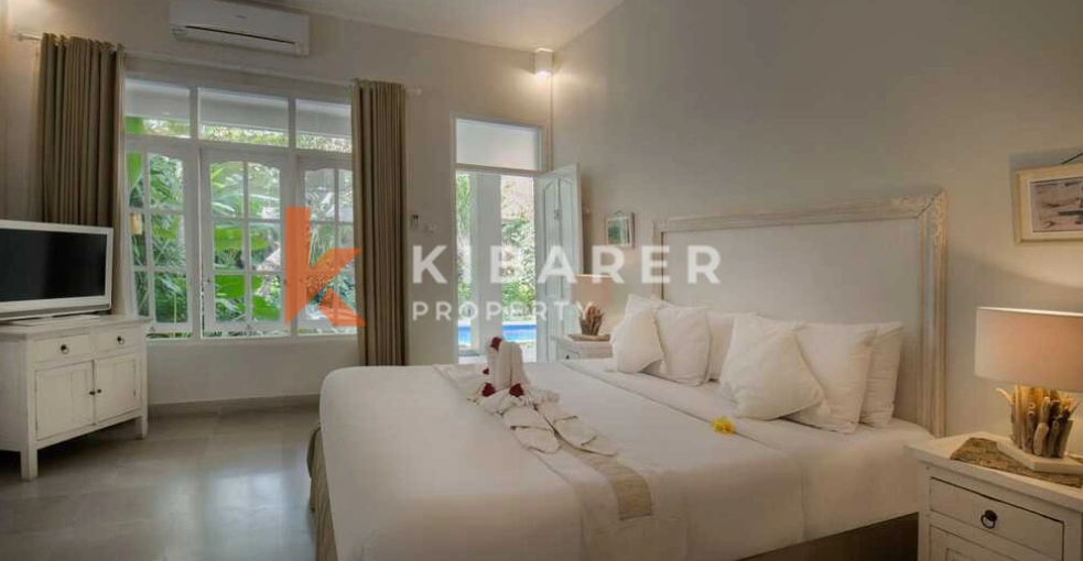 Peacefully Two Bedroom Open Living Villa Nestled in Seminyak, 2-bed villa for rent in Seminyak – photo 7 of 14
