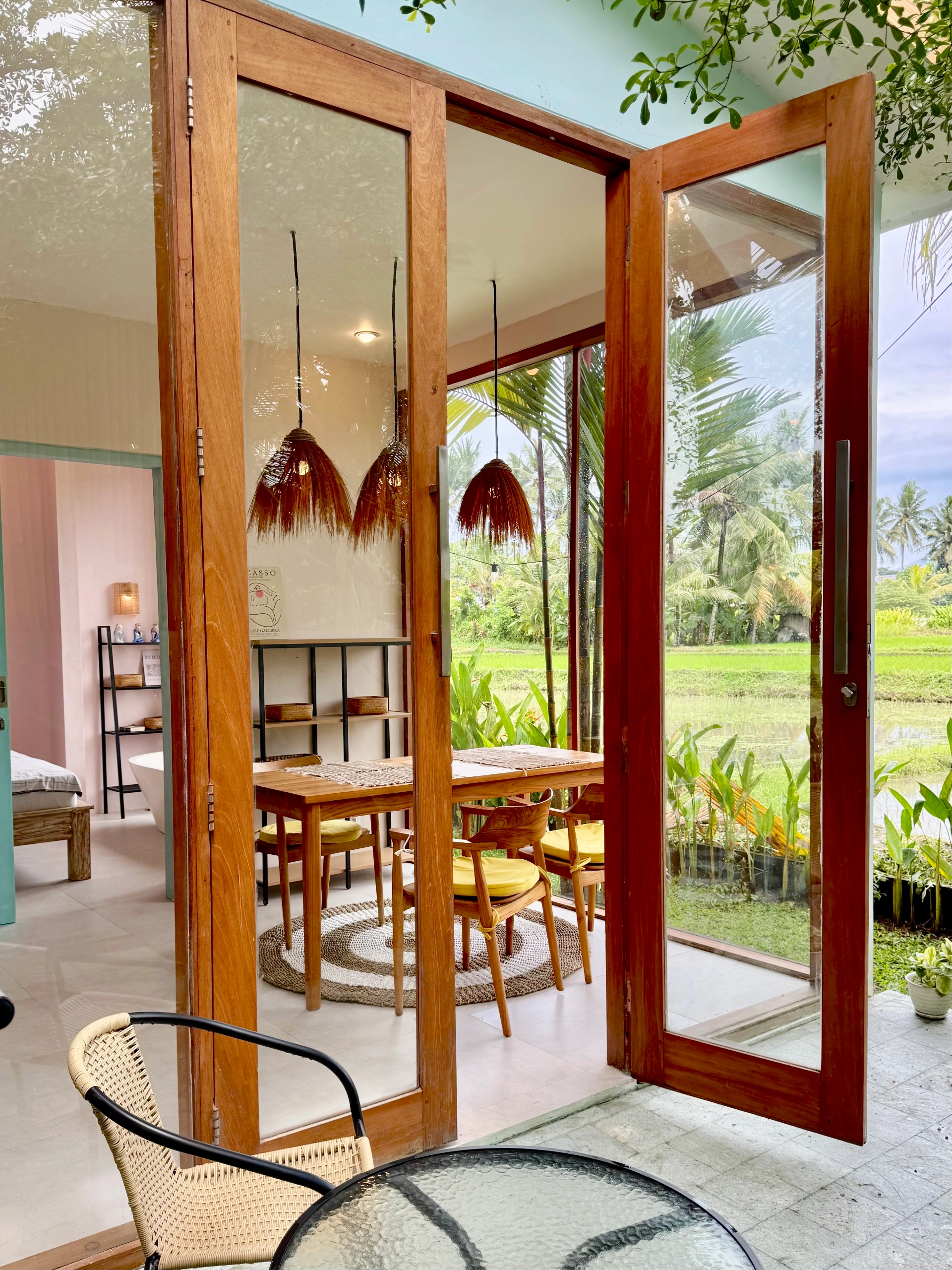 Tropical 2BR Villa w/ Rice Field View and Garden Space, 2-bed villa for rent in Ubud – photo 7 of 10