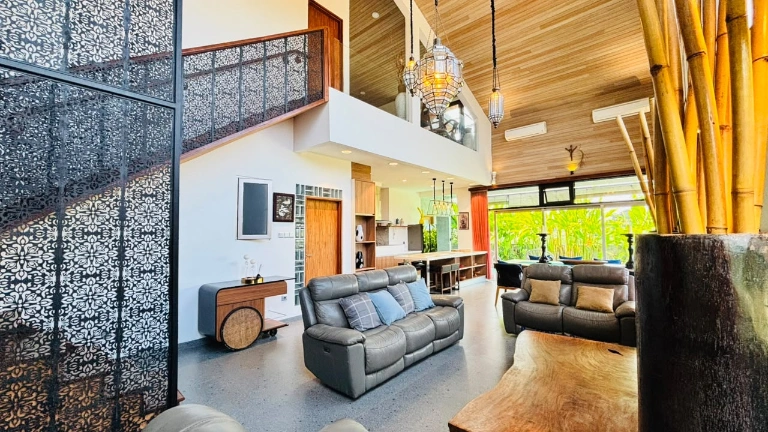 2 - Modern 3BR Villa with Ricefield - Tanah Lot, 3-bed villa for rent in Tabanan – photo 3 of 15