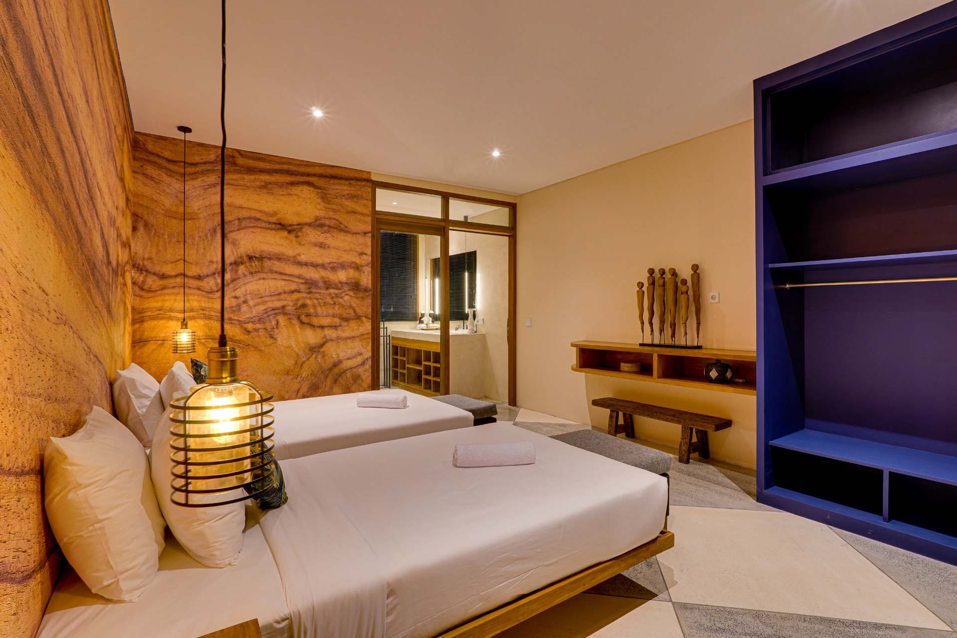 Designer Retreat Heart of Berawa | Casa Indigo, 2-bed villa for rent in Canggu – photo 11 of 15