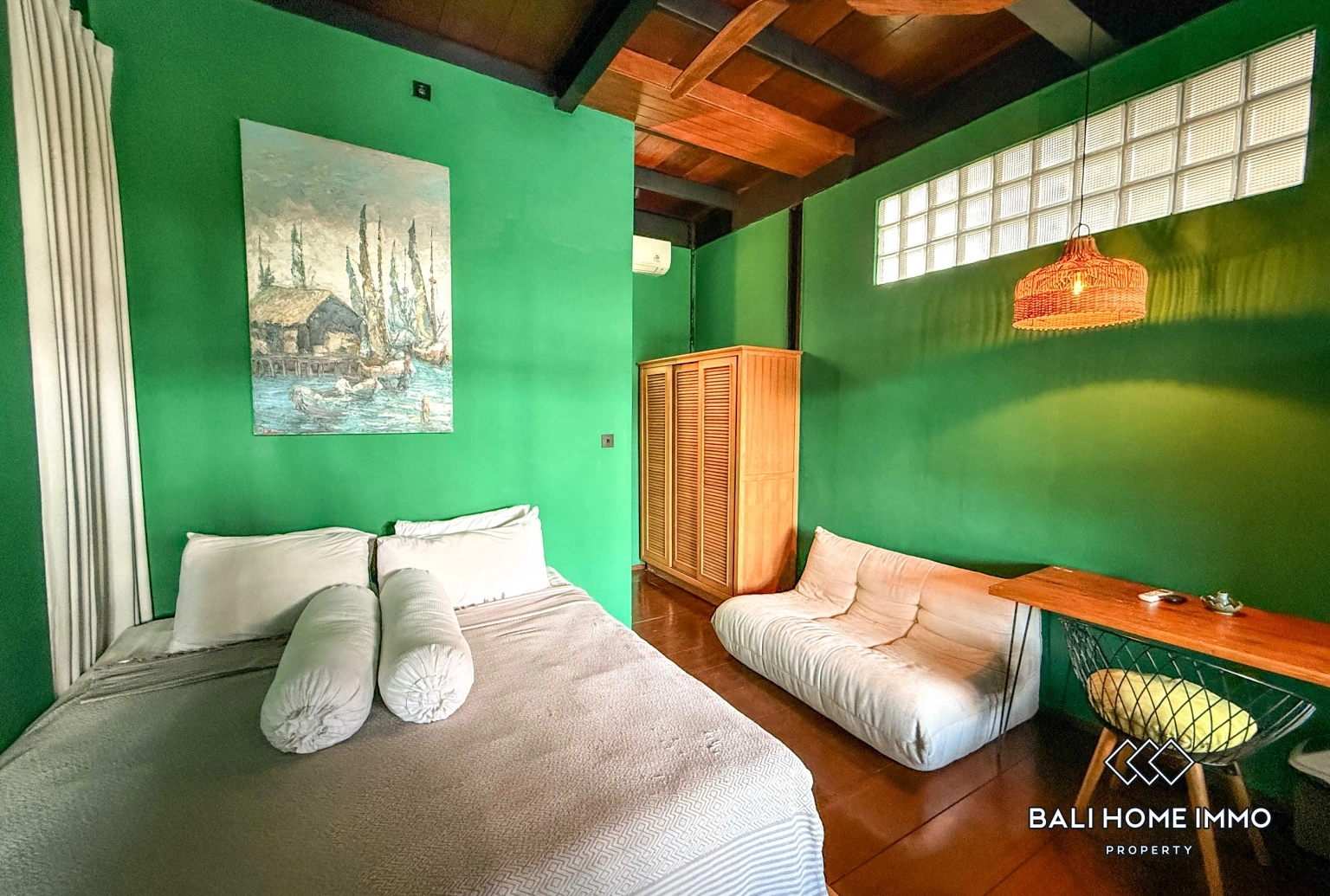 Ricefield view 2 Bedroom Villa in Cemagi Beachside, 2-bed villa for rent in Seseh – photo 13 of 14