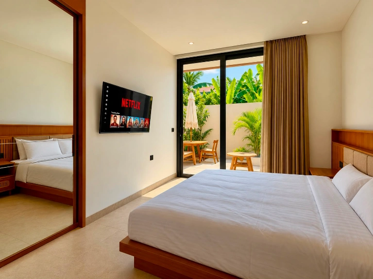 Brand-new 3-bedroom Villa for Rent in Tumbak Bayuh, 3-bed villa for rent in Pererenan – photo 3 of 15