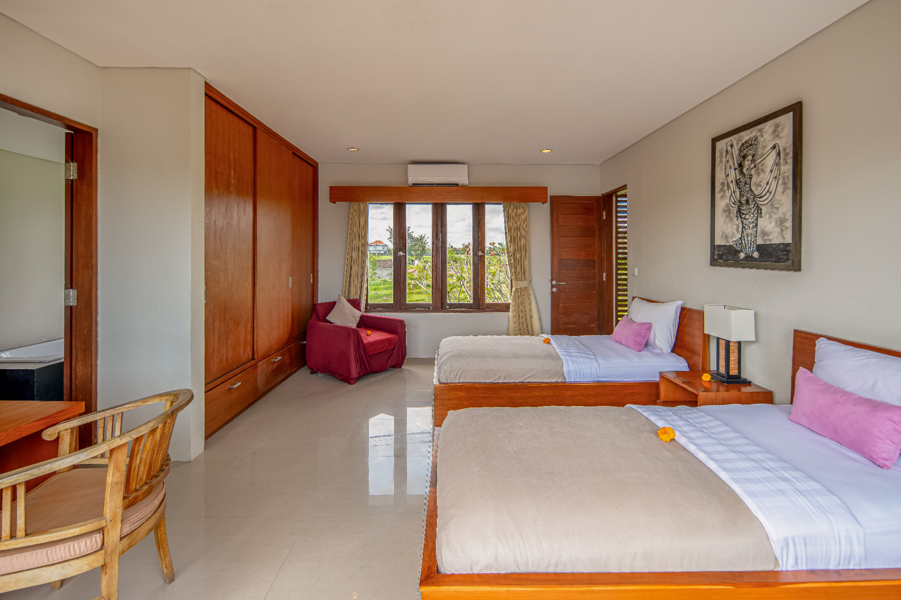 2 Bedroom Villa Fully Furnished Close to Nyanyi Beach, 2-bed villa for rent in Tabanan – photo 5 of 15