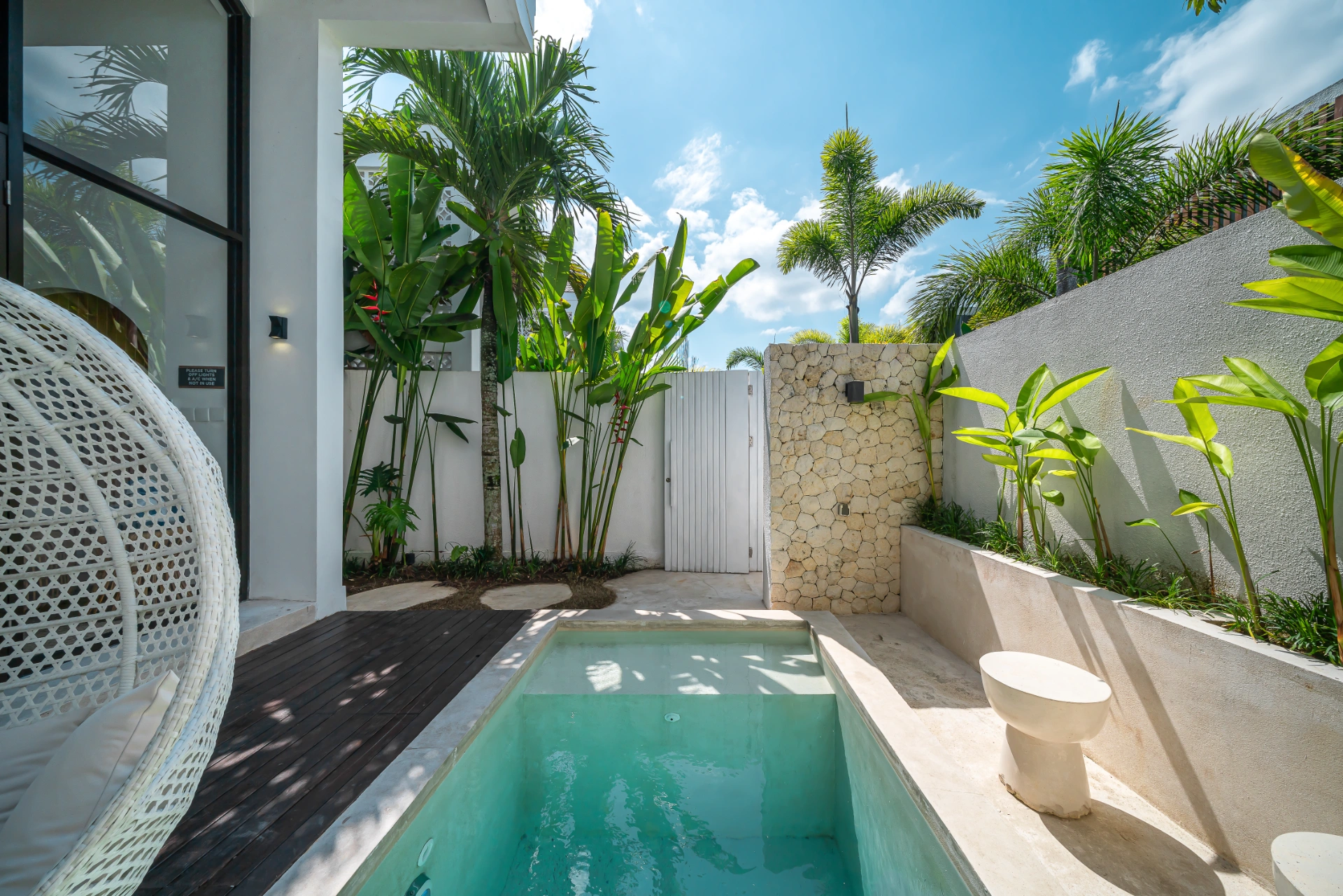 Villa Tiny 2 - Cozy & Romantic 1BR A-Frame - Nyanyi Beach Getaway, 1-bed villa for rent in Tabanan – photo 6 of 15