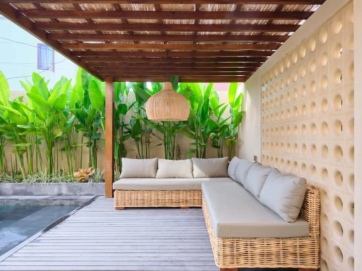 Villa For Rent 4 Bed In Umalas,Kerobokan Bali, 4-bed villa for rent in Canggu – photo 14 of 15