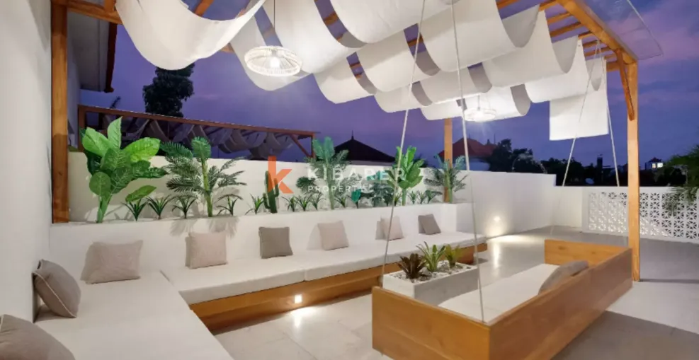 Walkable Berawa Living - Modern Three Bedroom Enclosed Villa, 3-bed villa for rent in Canggu – photo 4 of 15