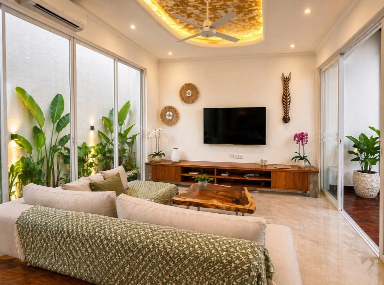 Stylish 2-Bedroom Designer Villa in Padonan - Canggu, 2-bed villa for rent in Canggu – photo 7 of 15