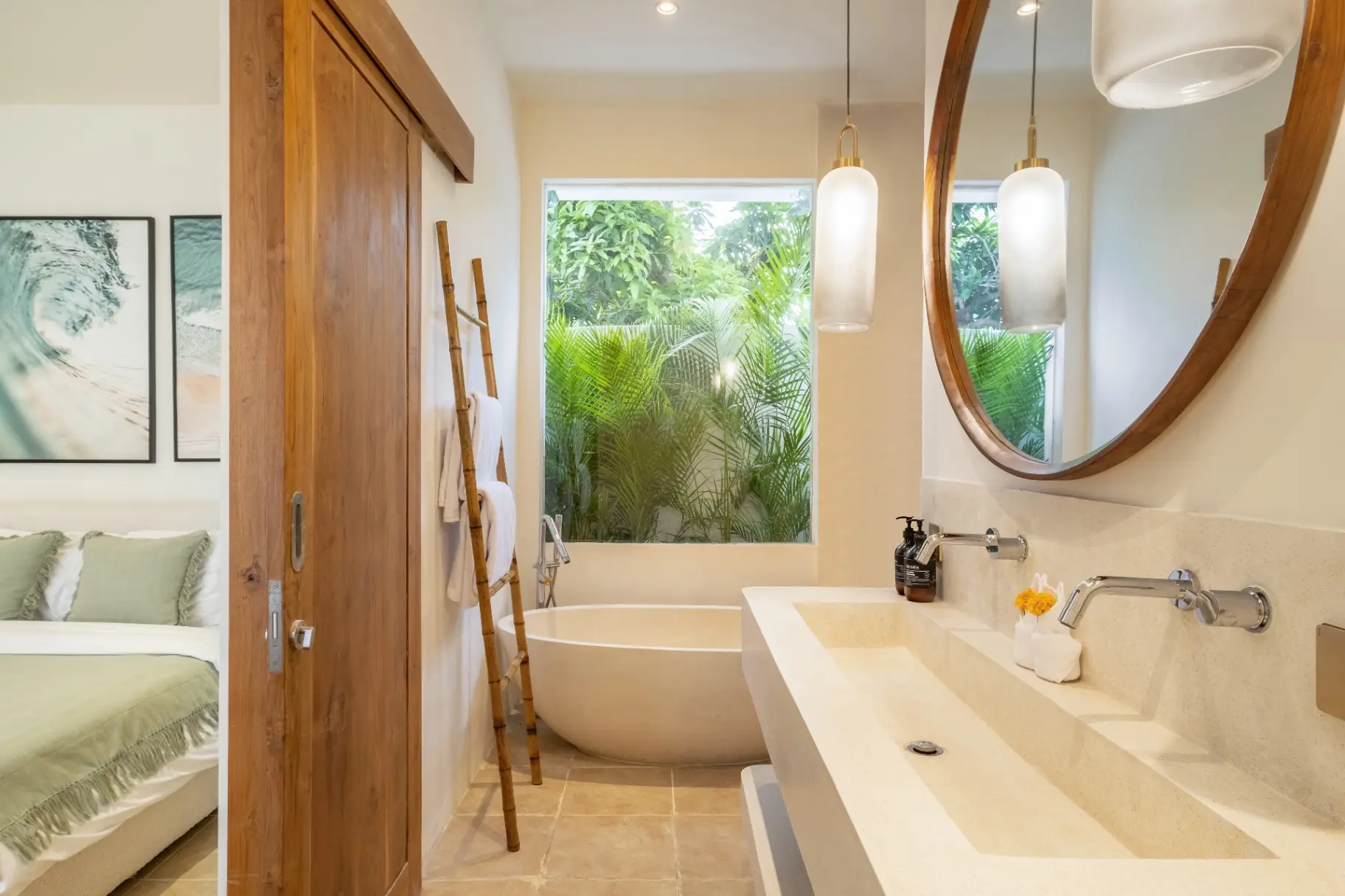 Central berawa. Canggu. 5min drive to the beach, 2-bed villa for rent in Canggu – photo 7 of 10