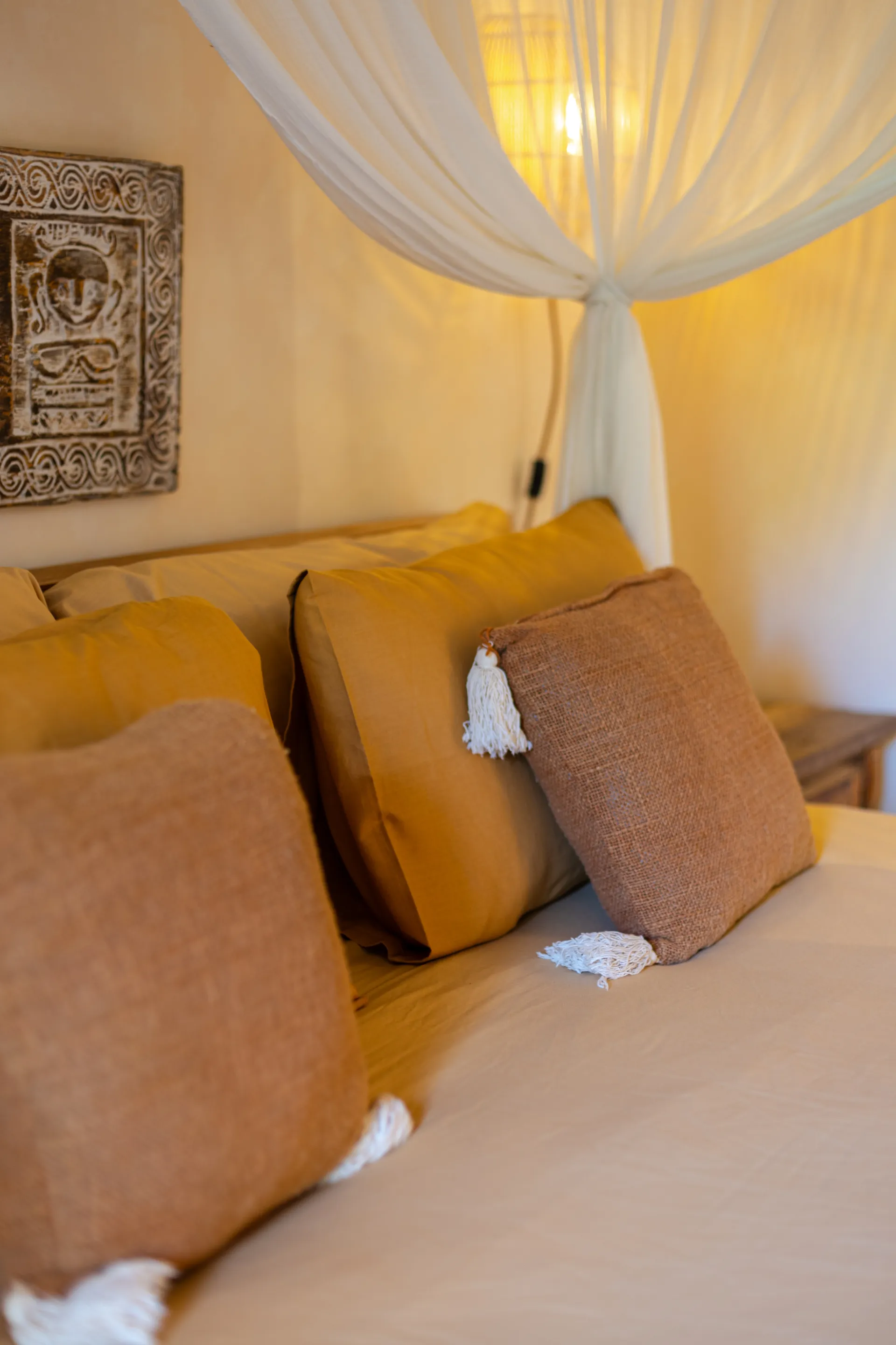 The Pink Joglo - A cozy and quiet 3BDR with pool., 3-bed villa for rent in Pererenan – photo 10 of 15