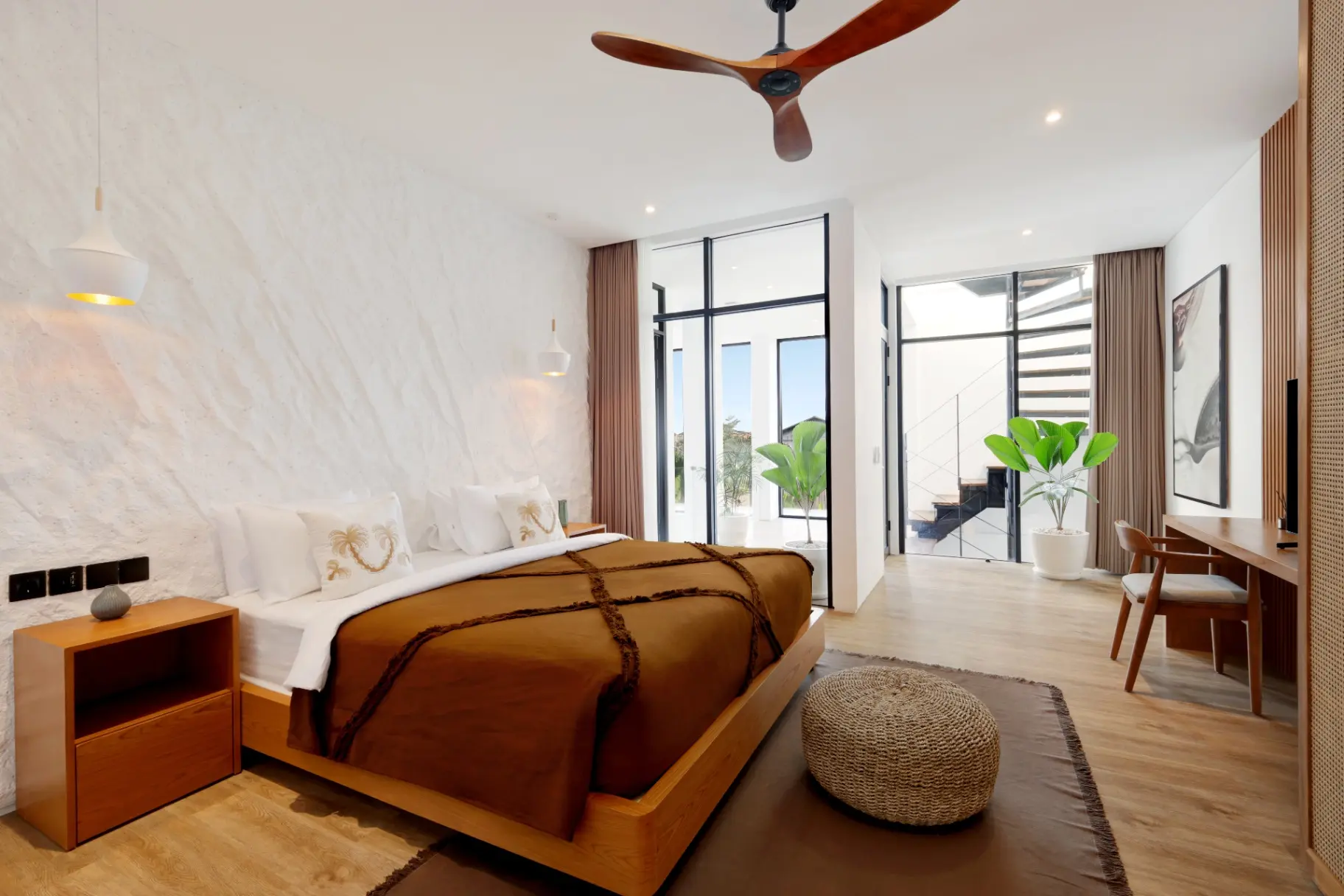 3BR Aquamarine Villa II Canggu Batu Bolong/rooftop pool/garden/central Canggu!, 3-bed villa for rent in Canggu – photo 12 of 15