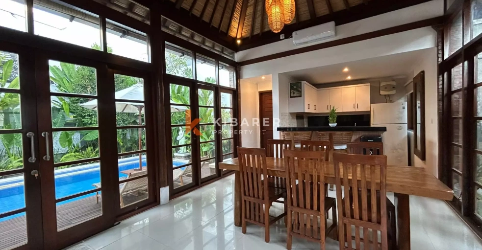 Comfortable 3BR Villa with Enclosed Living and Private Pool in Canggu, 3-bed villa for rent in Canggu – photo 4 of 10