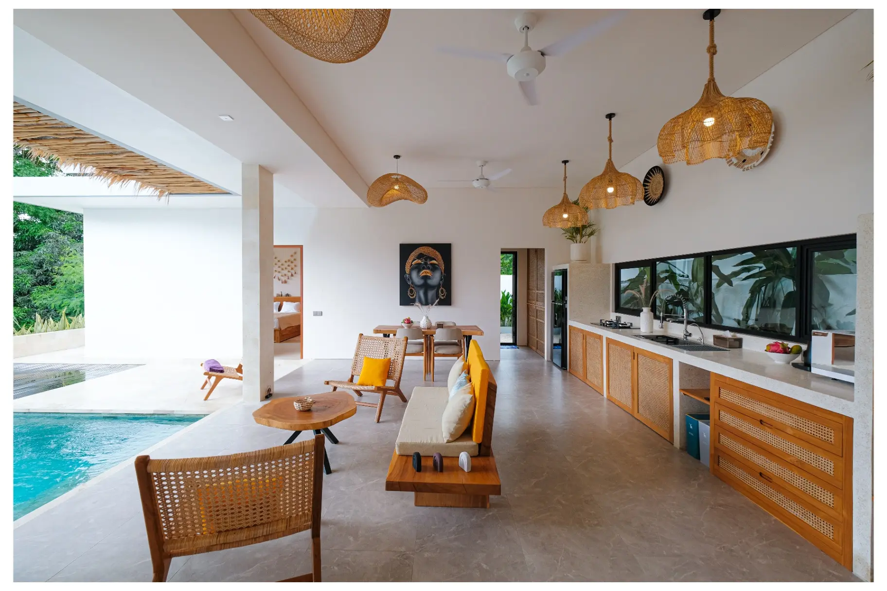 Villa Ann - 2-Bedroom Modern Tropical Villa for 3–5 Years Rental in Tumbak Bayuh, 2-bed villa for rent in Pererenan – photo 6 of 15