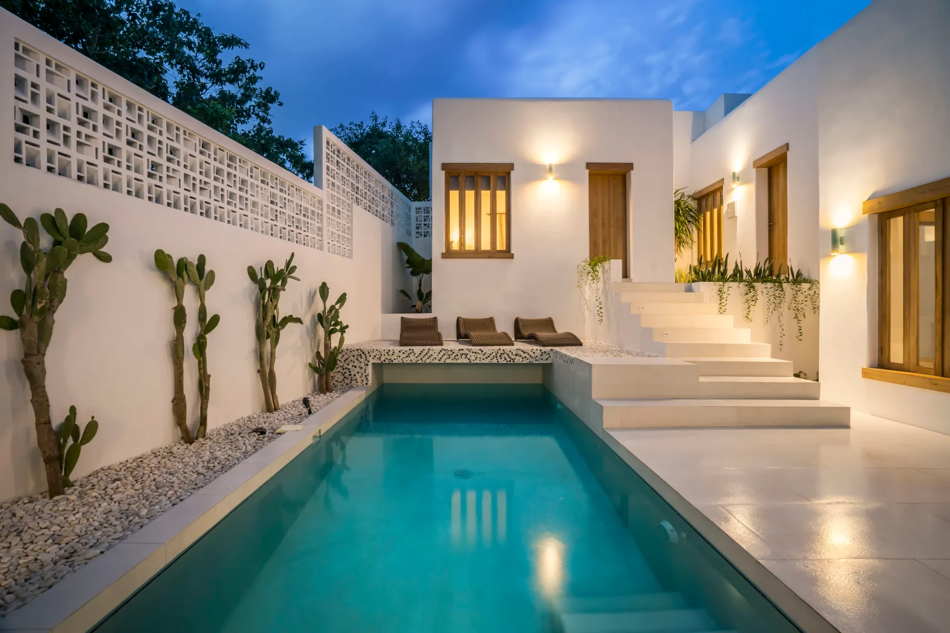 OASI 1 - Tropical Luxury 3 BR w/ Pool View, Bingin Beach, 3-bed villa for rent in Uluwatu – photo 3 of 15