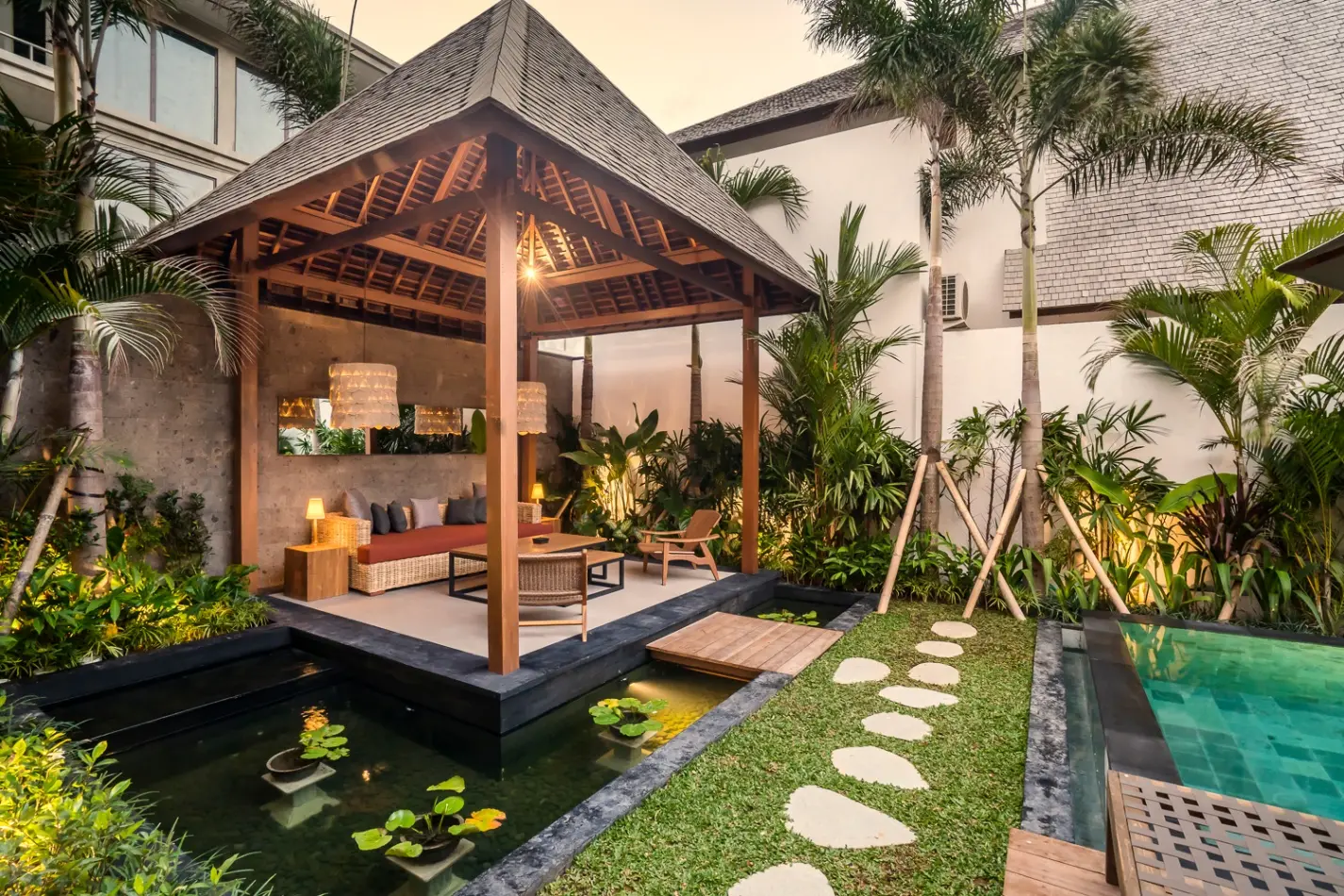 Villa Nusantara 3 - Luxury Oasis 4Bdr Villa near Pererenan Beach, 4-bed villa for rent in Pererenan – photo 8 of 15