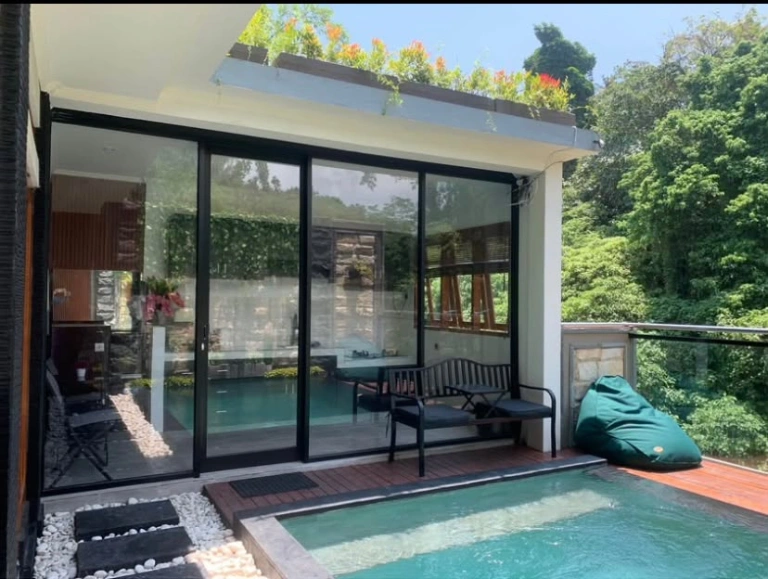 1BR Hill Villa with private pool, River view, Lodtunduh Ubud, 1-bed villa for rent in Ubud – photo 9 of 9