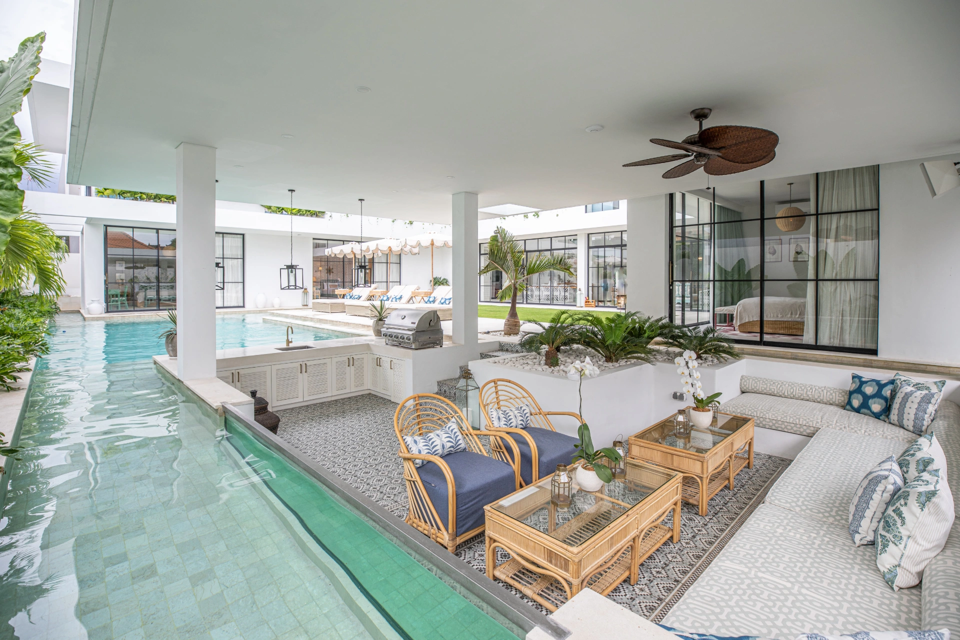 Villa Umala – Elegant 5-Bedroom Tropical Villa with Private Pool in Tibubeneng, 5-bed villa for rent in Canggu – photo 5 of 15