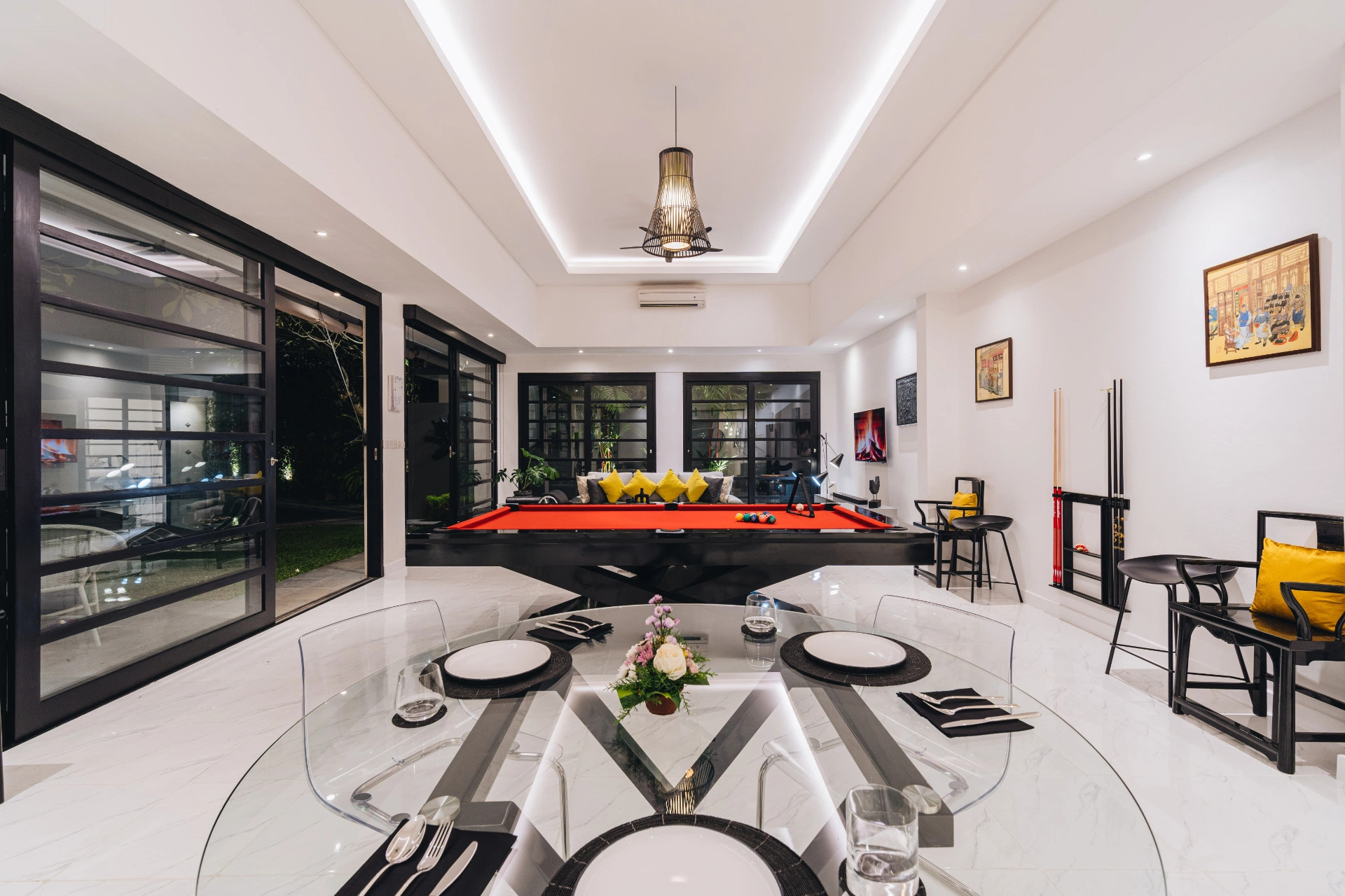 Luxury 3BR Villa | Private Pool, Billiards & Sound, 3-bed villa for rent in Canggu – photo 7 of 15