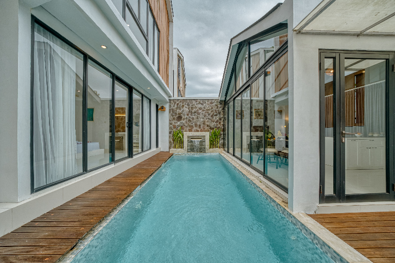 Contemporary 2bd Villa with Pool Near Nuanu & Luna, 2-bed villa for rent in Tabanan – photo 3 of 10