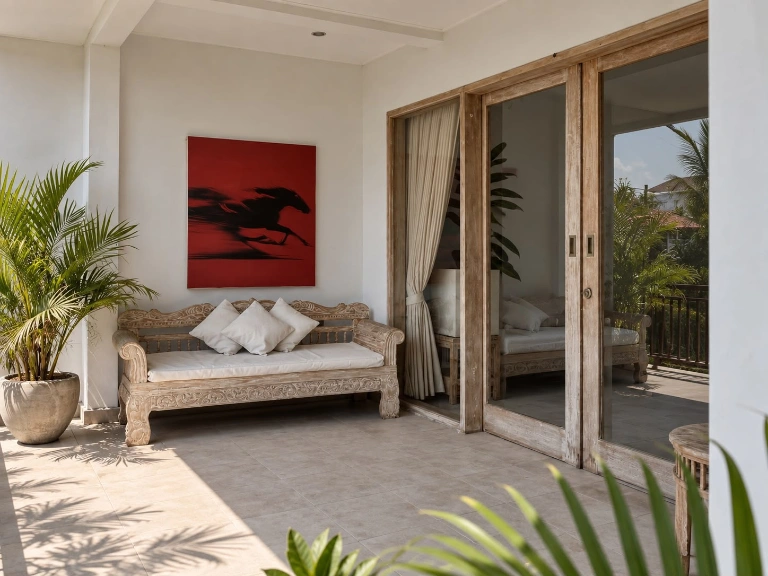 2BR Private Pool Villa for Rent – Canggu, 2-bed villa for rent in Canggu – photo 12 of 15