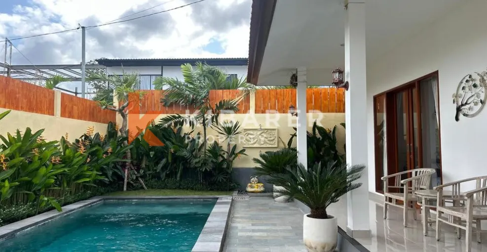 Delightful Two Bedroom Open Living Villa Situated in Canggu, 2-bed villa for rent in Canggu – photo 5 of 14