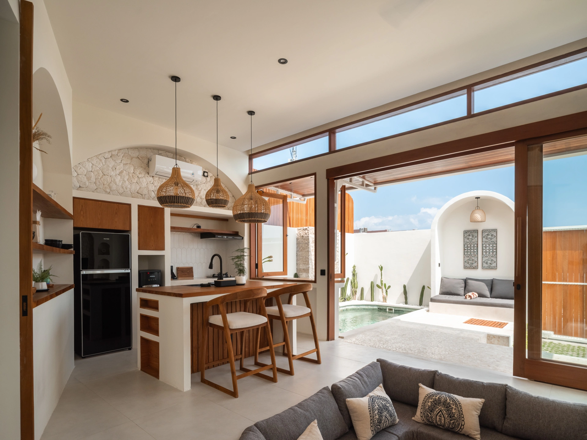 1 Bedroom Modern Villa for Monthly and Yearly Rent Close to Cemagi Beach, 1-bed villa for rent in Seseh – photo 8 of 15
