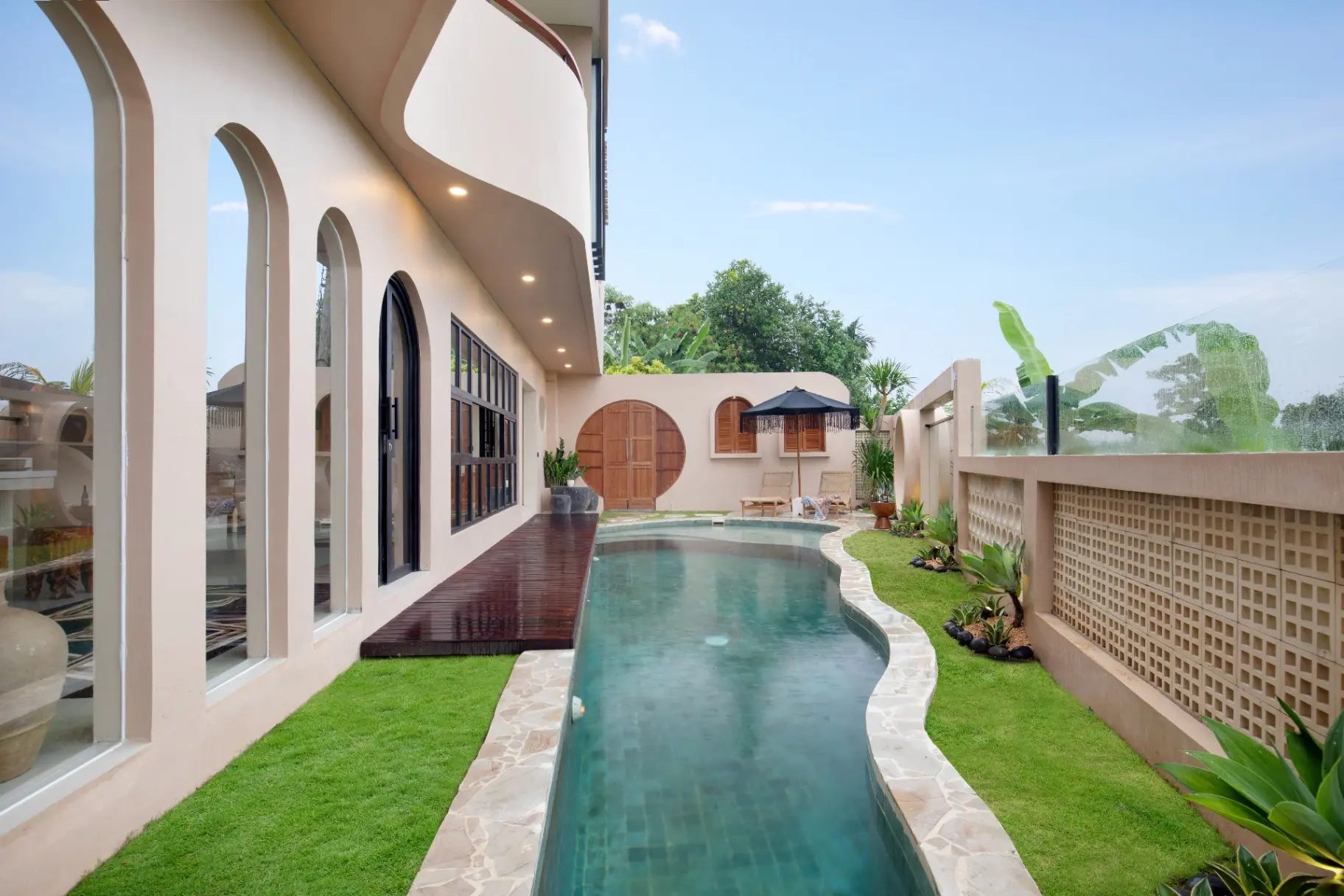 Villa Ayoun Canggu 3BR Luxury Tumbak Bayuh Nth Pererenan w/stunning pool & view, 3-bed villa for rent in Pererenan – photo 6 of 15
