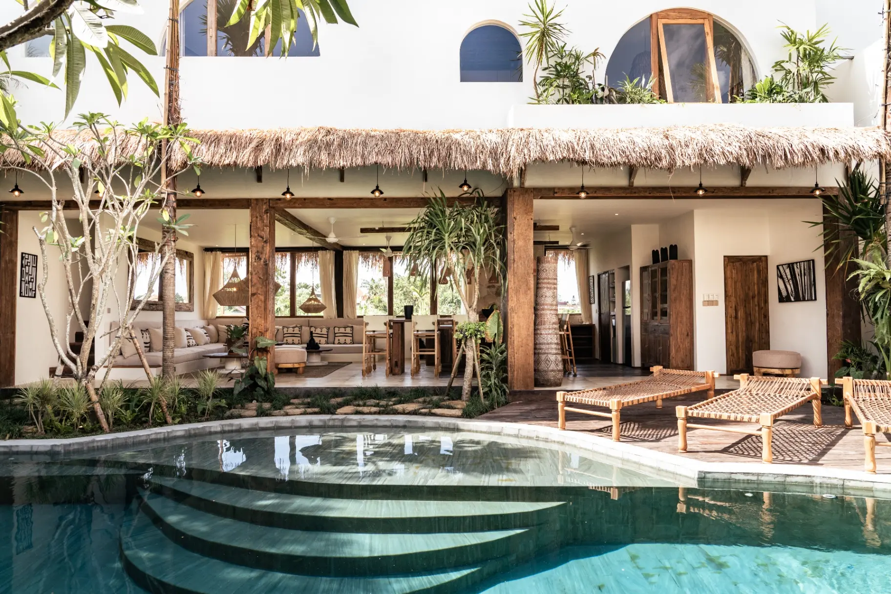 Villa Belle Oasis – 5 Bedroom Mediterranean Villa in Umalas with Stunning Tropic, 5-bed villa for rent in Canggu – photo 8 of 15