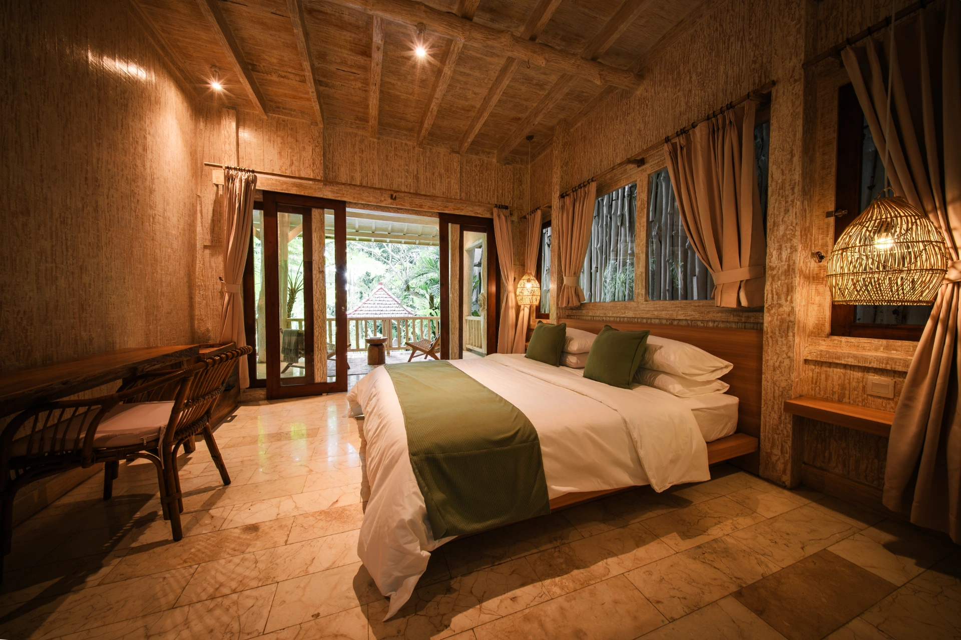 3BR Riverfront Villa with Jungle Views - Pererenan, Canggu, 3-bed villa for rent in Pererenan – photo 4 of 10