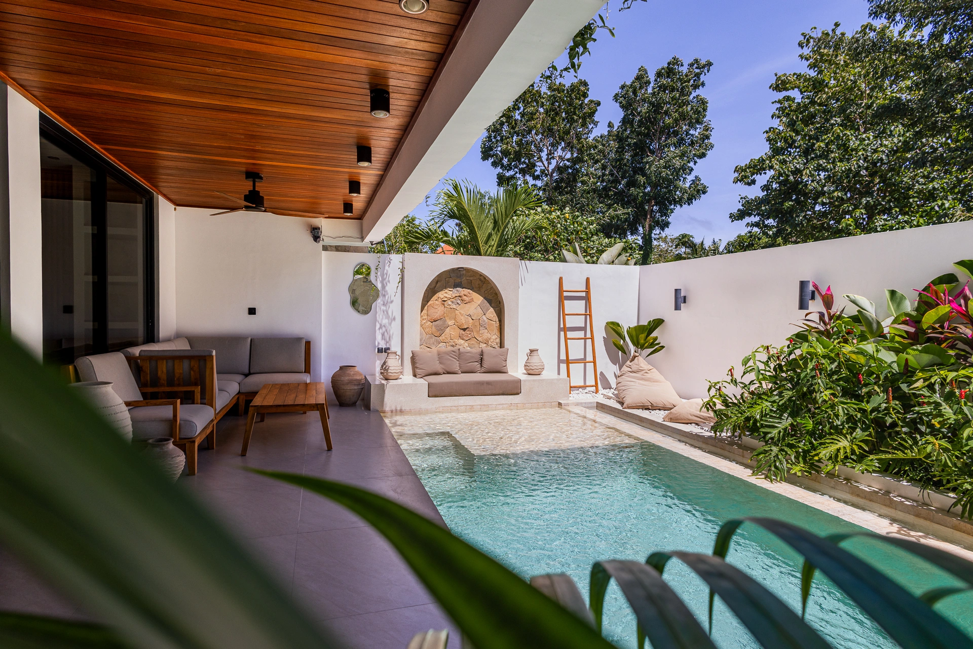 VILLA AMEZA: a peaceful tropical hideaway in Nyang Nyang, Uluwatu, 2-bed villa for rent in Uluwatu – photo 3 of 15