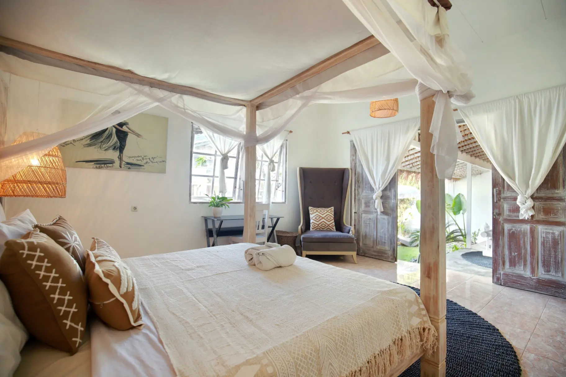 Monthly Spacious 4-Bedroom 4 bathroom Villa Opposite French School – Umalas, 4-bed villa for rent in Seminyak – photo 7 of 15