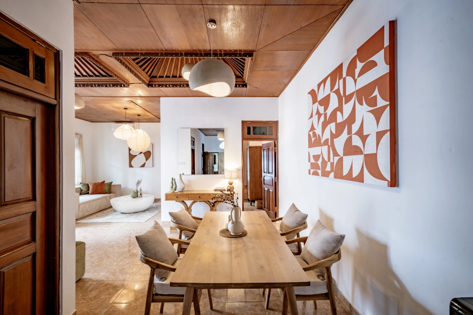 Tucked-Away 1BR Villa w/ Home Office and Outdoor Terrace, 1-bed villa for rent in Canggu – photo 8 of 15