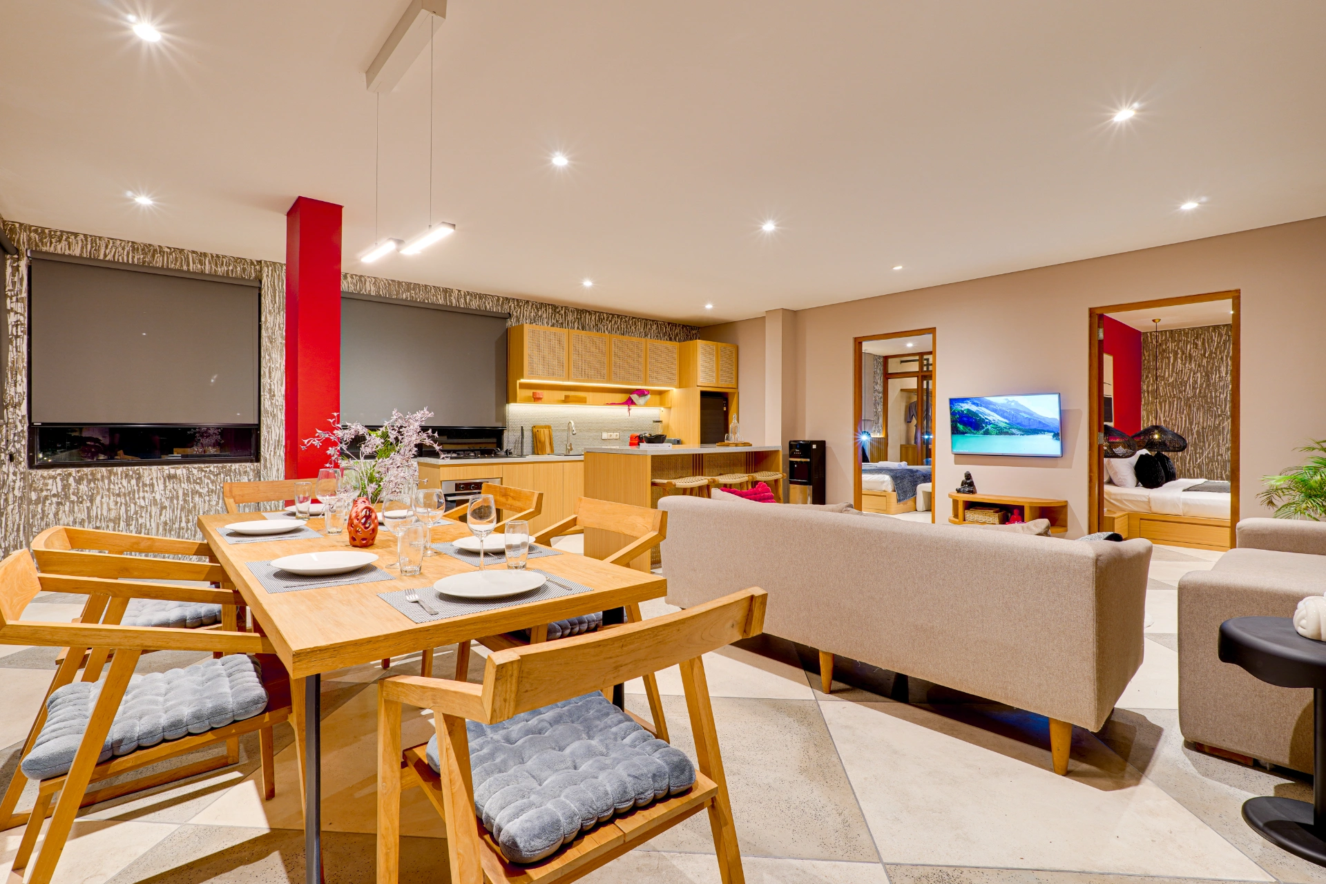 Stylish 2BR Apartment in Berawa | Berawa Blush, 2-bed villa for rent in Canggu – photo 14 of 15