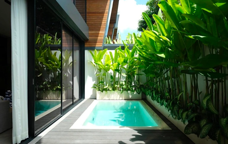 Double Three - Brand New Modern 2-Bedroom Townhouse Villa in Umalas, 2-bed villa for rent in Canggu – photo 2 of 15