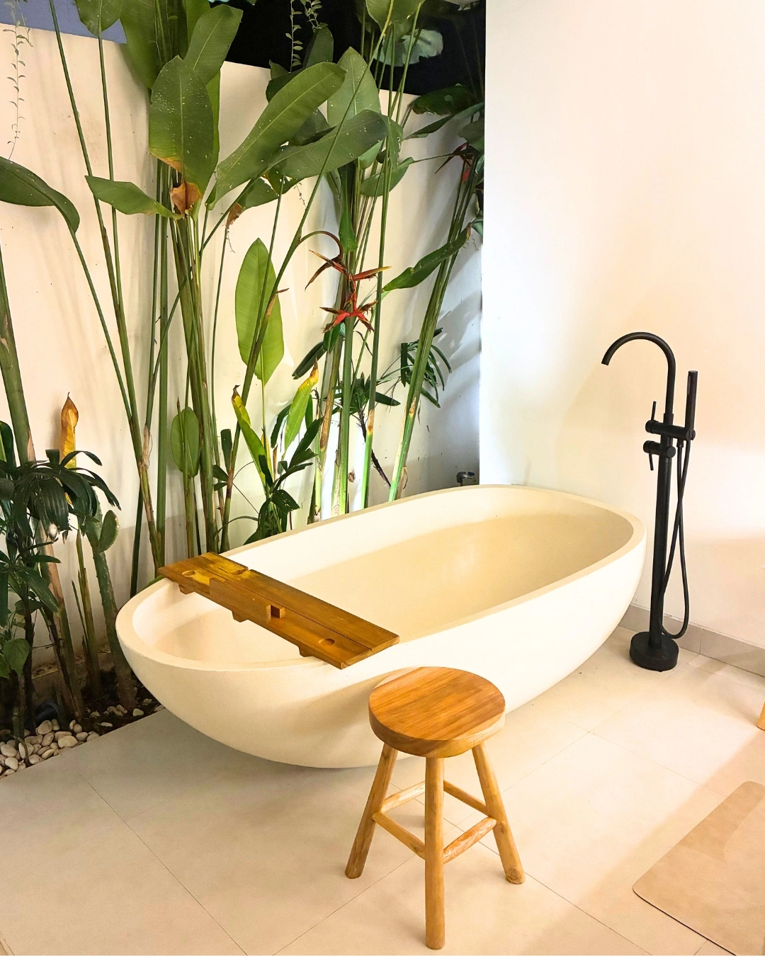 Peaceful 2BR Private Pool Villa • Walk to Cemagi Beach, 2-bed villa for rent in Seseh – photo 9 of 15