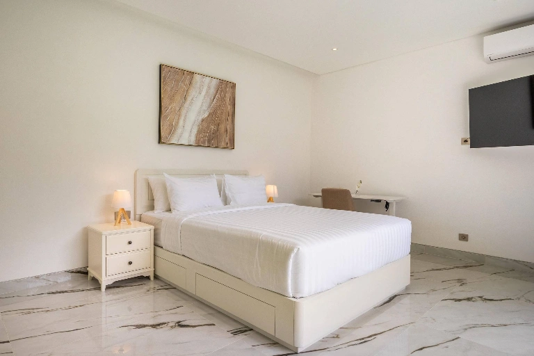 1 Bedroom Luxury Villa for Monthly and Yearly Rent in Kerobokan - Af716 a, 1-bed villa for rent in Seminyak – photo 6 of 15